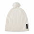 Women’s Winter Beanie Hat – Soft Knit with Pom Pom - Off White