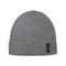 Cuffed Wool Winter Beanie – Unisex Skull Cap for Cold Weather - Grey Melange