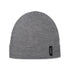 Cuffed Wool Winter Beanie – Unisex Skull Cap for Cold Weather - Grey Melange