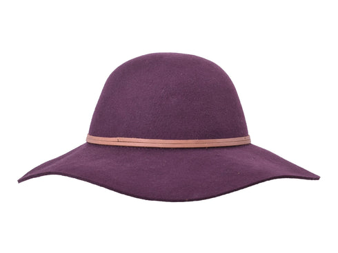 Wool Felt Floppy Hat for Women Fiona
