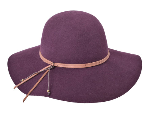 Wool Felt Floppy Hat for Women Fiona