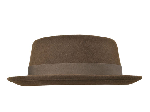 Wool Felt Classic Hat Pork Pie Stingy