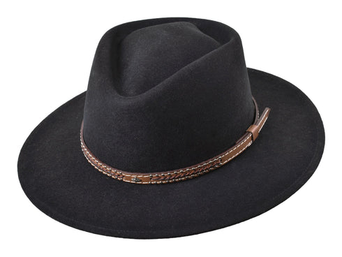 Outdoor Merino Wool Felt Hat Rider