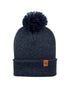 CPP1 HAAKWEAR PomPom Beanie - Made in USA - Denim Blue