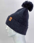 CPP1 HAAKWEAR PomPom Beanie - Made in USA - Denim Blue
