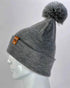 CPP1 HAAKWEAR PomPom Beanie - Made in USA - Koala Gray
