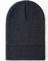CS100 HAAKWEAR Traditional Silent Cuffed Beanie, Charcoal Black