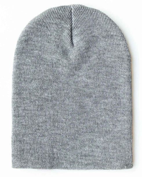CS108 HAAKWEAR Traditional Silent Cuffed Beanie, Koala Gray