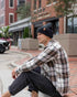 HAAKWEAR Beanie Made in USA - Classic Charcoal Black Knit Cuffed Hat