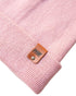 HAAKWEAR Pearl Pink Beanie - Knit Cuffed Classic Hat Made in USA