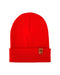 HAAKWEAR Knit Cuffed Classic Beanie / Hat - Scarlet Red, Made in USA