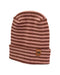 HAAKWEAR H Stitch RORO Cuffed Beanie (Patented Design) Burgundy / Pink, Made in USA