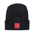 Love-Inspired H-Stitch Beanie – Black Heart Clock | Limited Edition | Trending Now