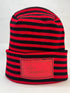 Haakwear Los Angeles Beanie - Made in USA Hats (Limited Edition) - Black / Red RoRo
