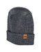 Haakwear H Stitch Fusion Cuffed Beanie / Hat (Patened Design) Gray / Denim, Made in USA