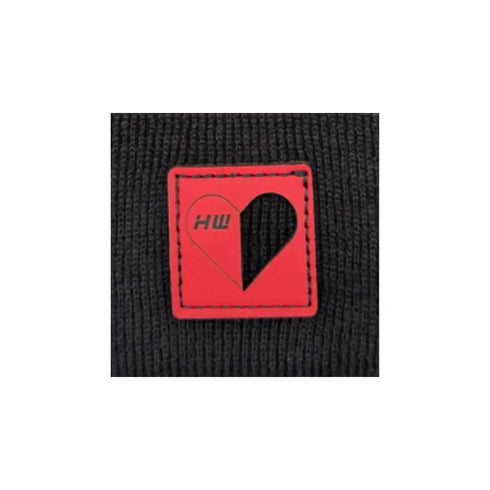Love-Inspired H-Stitch Beanie – Black | Limited Edition