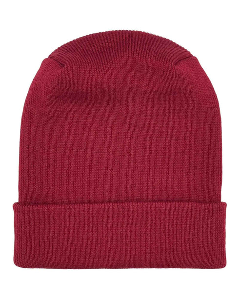 NEW HAAKWEAR H-Stitch Cuffed Beanie - Designed and Made in USA (Patented Design) - Burnt Maroon