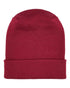 NEW HAAKWEAR H-Stitch Cuffed Beanie - Designed and Made in USA (Patented Design) - Burnt Maroon