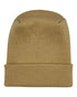 NEW HAAKWEAR H-Stitch Cuffed Beanie - Designed and Made in USA (Patented Design) - Dune Beige