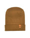 NEW HAAKWEAR H-Stitch Cuffed Beanie - Patented Design, Made in USA - Camel Brown