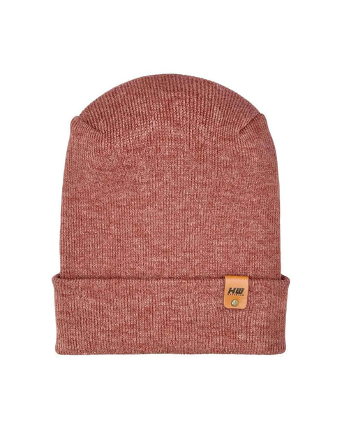 NEW HAAKWEAR H-Stitch Cuffed Beanie - Designed and Made in USA (Patented Design) - Rusty Burgundy