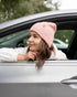 NEW HAAKWEAR H-Stitch Cuffed Beanie - Designed and Made in USA (Patented Design) - Pearl Pink