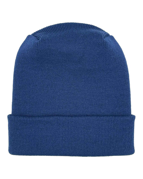 NEW HAAKWEAR H-Stitch Cuffed Beanie - Designed and Made in USA (Patented Design) - Sapphire Blue