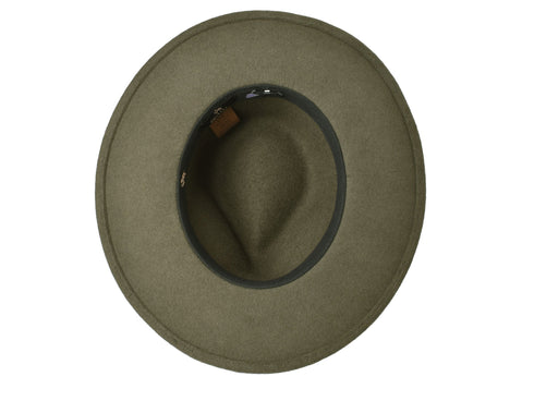 Wool Felt Hat Rain Forest