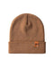 HAAKWEAR Camel Brown Beanie - Classic Knit Cuffed Hat Made in USA